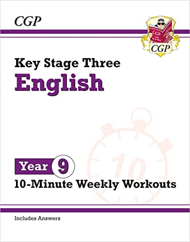 New KS3 Year 9 English 10-Minute Weekly Workouts (CGP KS3 10-Minute Tests) von Coordination Group Publications Ltd (CGP)